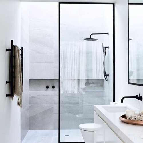 Shower Glass Partition Screen