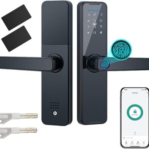 Smart Door Lock System, WIFI, APP Control, NFC Card